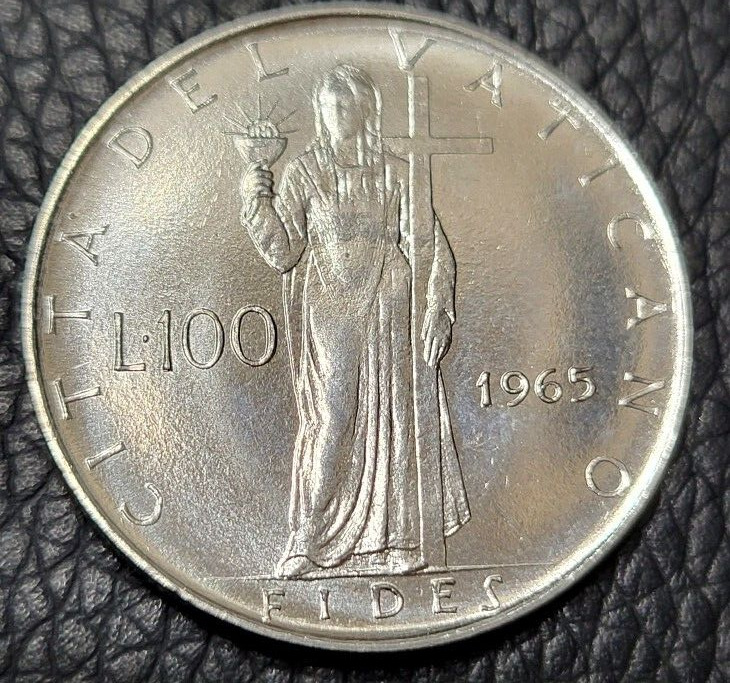 Read more about the article 1965 Vatican City 100 Lira Coin