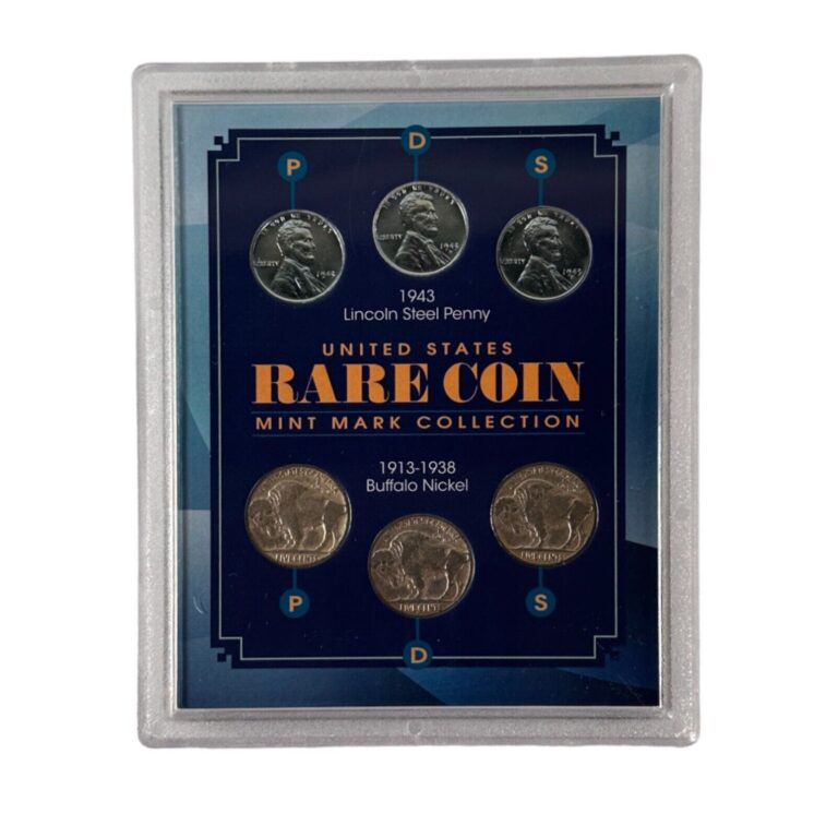 Read more about the article United States Rare Coin Mint Mark Collection 6 pc Set