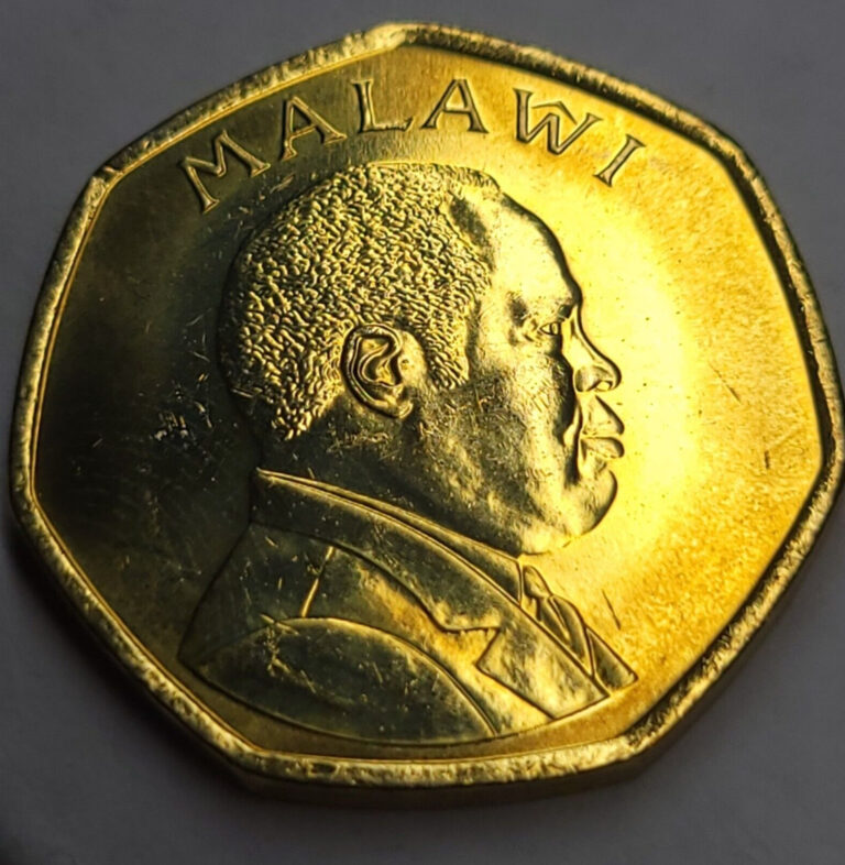 Read more about the article MALAŴI-AFRICA 1996 50 TAMBALA COIN-KM#30-22MM-Bakili Muluzi-*STEELCITY*-BU