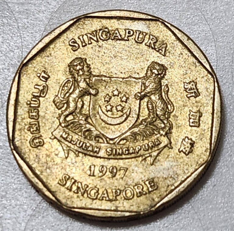 Read more about the article SINGAPORE 🇸🇬 ONE (1) DOLLAR COIN 1997