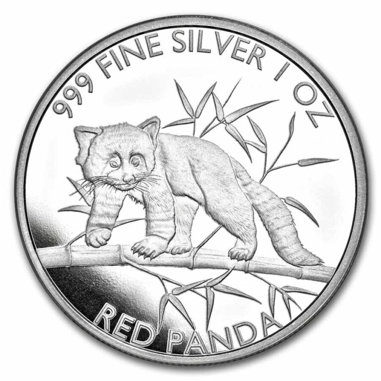 Read more about the article 2023 Republic of Chad 1 oz Silver Red Panda BU