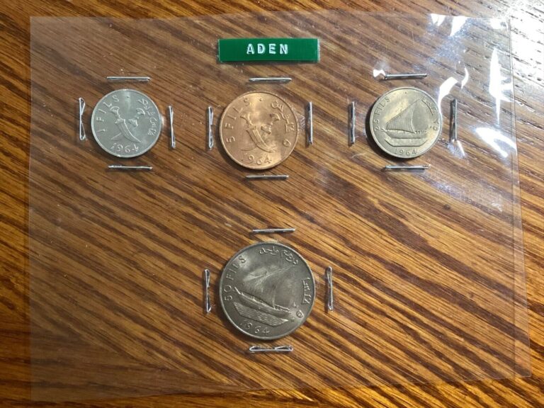 Read more about the article Yemen South Arabia 1964 Coins Set (UNC)