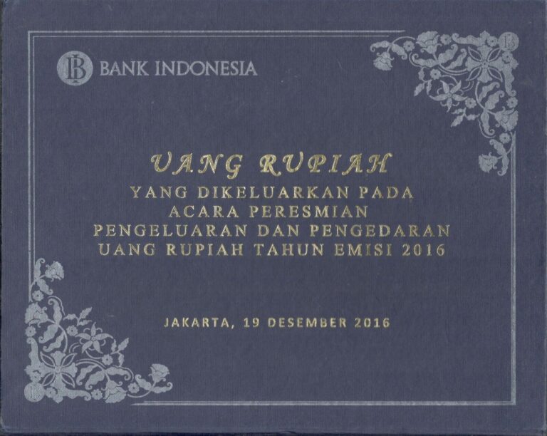 Read more about the article Full Set Indonesia 7 Pcs Banknotes and 4 Pcs Coins 2016 Lux Folder and Pax