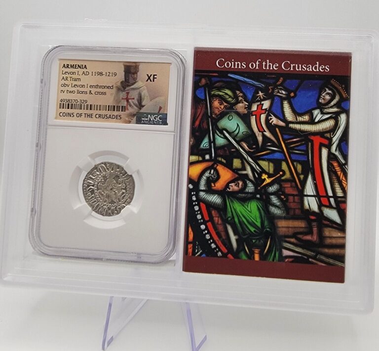 Read more about the article Levon I  AD 1198-1219 Crusades Coin – NGC Certified XF