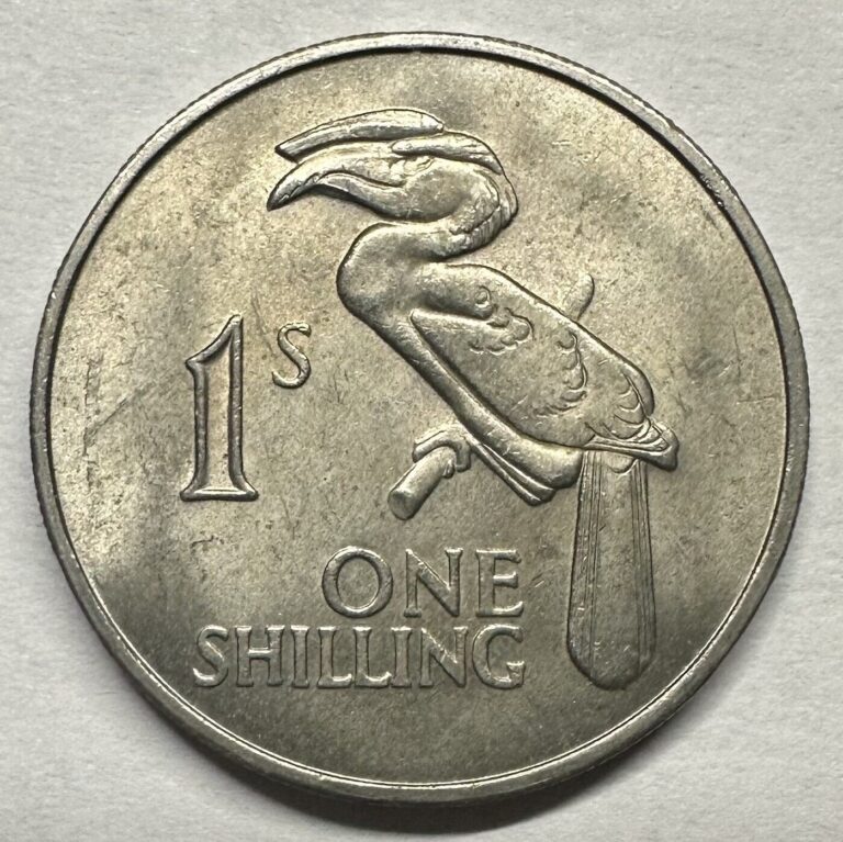 Read more about the article 1964 Zambia 1 Shilling  UNC/BU