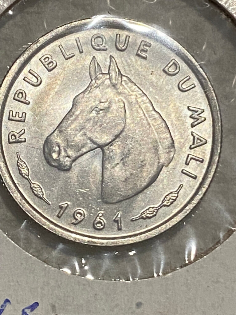 Read more about the article Mali 10 Francs 1961 Appears Uncirculated FREE SHIPPING KM3