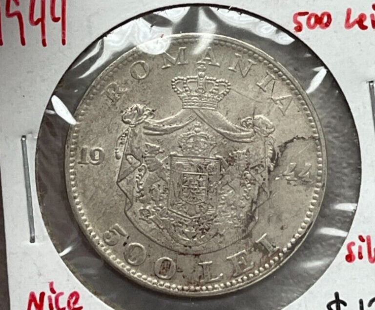 Read more about the article 1944 Romania 500 Lei – Silver L2