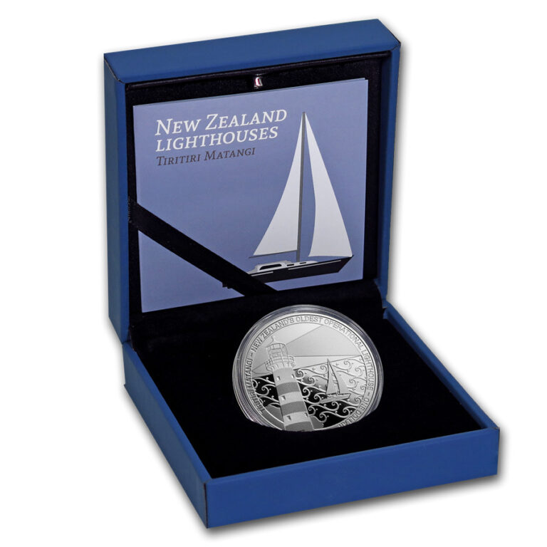 Read more about the article New Zealand – 2019 – 1 OZ Silver Proof Coin – Lighthouse Tiritiri Matangi
