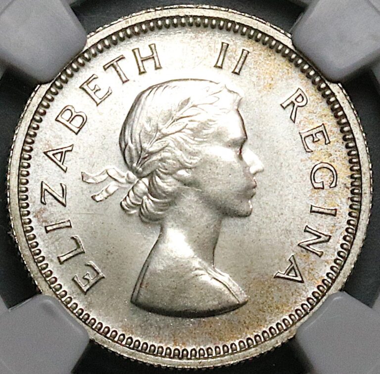 Read more about the article 1960 NGC PF 67 South Africa Proof 1 Shilling  3k Silver Coin (23061702C)
