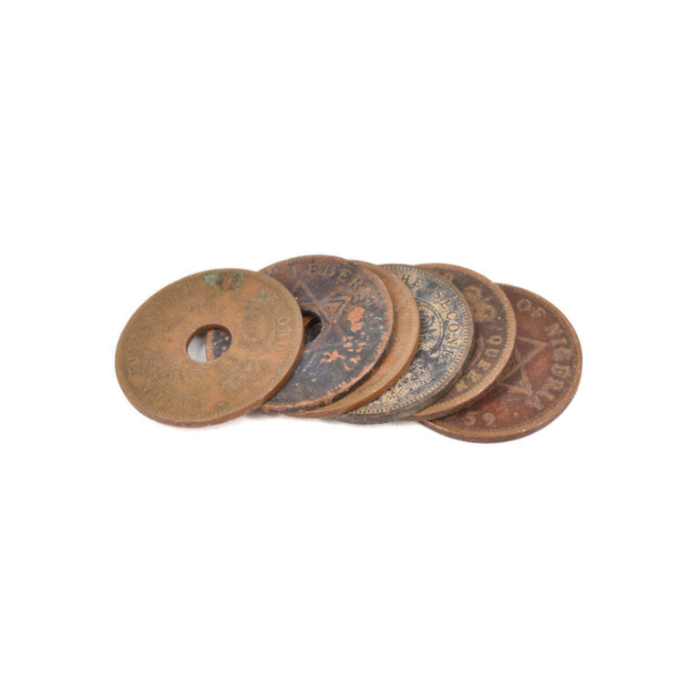 Read more about the article 6 British West African Penny Coins Nigeria