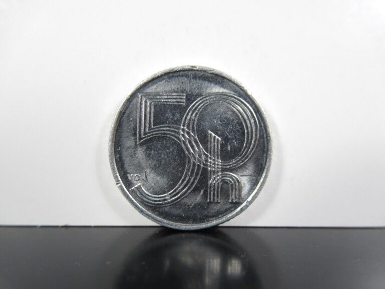 Read more about the article Czech Republic 50 Haleru 1993 HM Coin