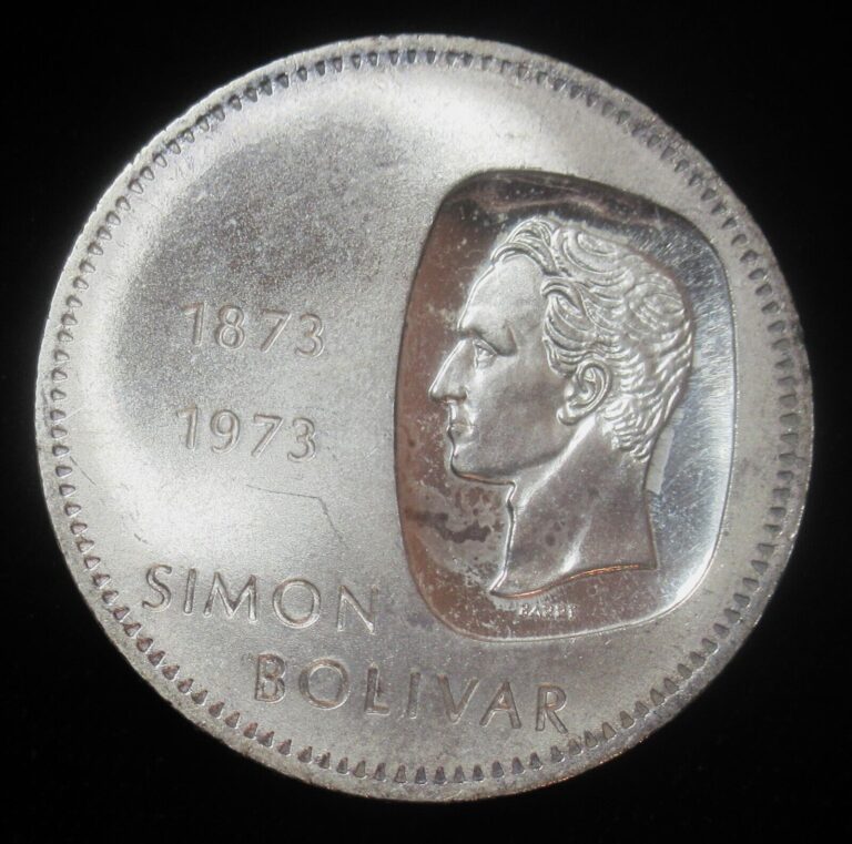 Read more about the article Venezuela: 1973 10 Bolivares Silver Coin Choice Uncirculated