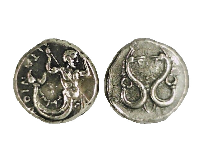 Read more about the article Greece Greek Island of Crete Stater coin Itanos Triton Trident Sea Monsters
