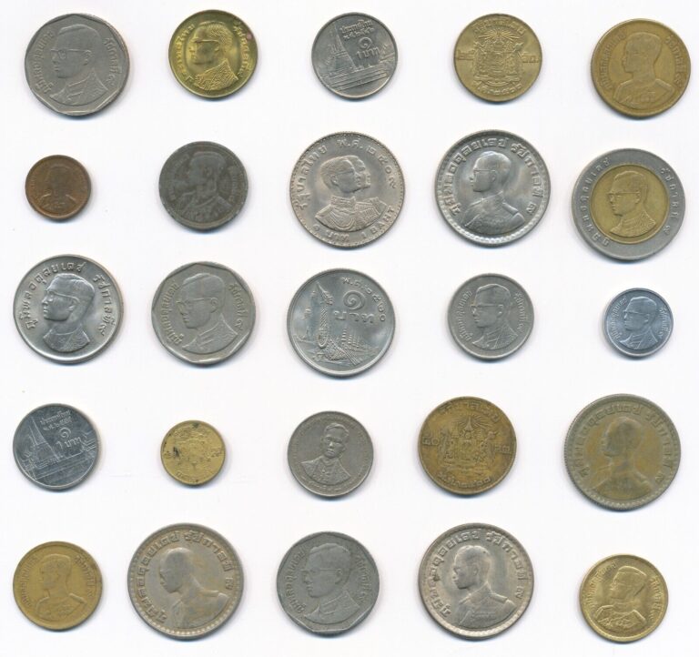 Read more about the article LOT OF 25 ASSORTED THAILAND COINS