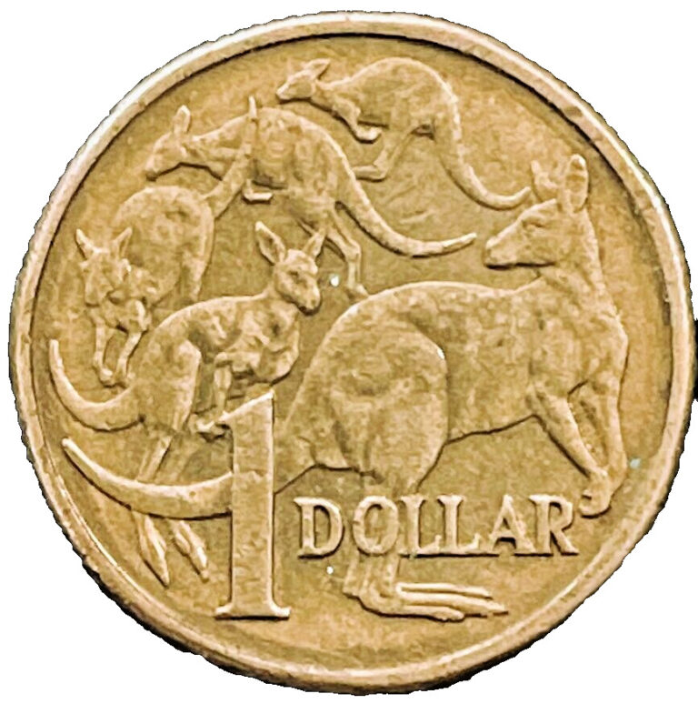 Read more about the article 1985 AUSTRALIA $1 Coin KANGAROO Australian Coins Free Ship Exact Coin Shown