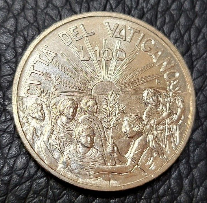 Read more about the article 1999 Vatican City 100 Lire Coin