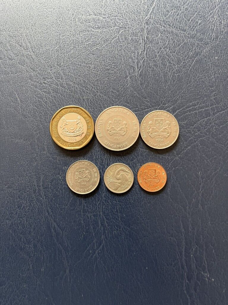 Read more about the article Singapore Various Denomination Circulated Coins.