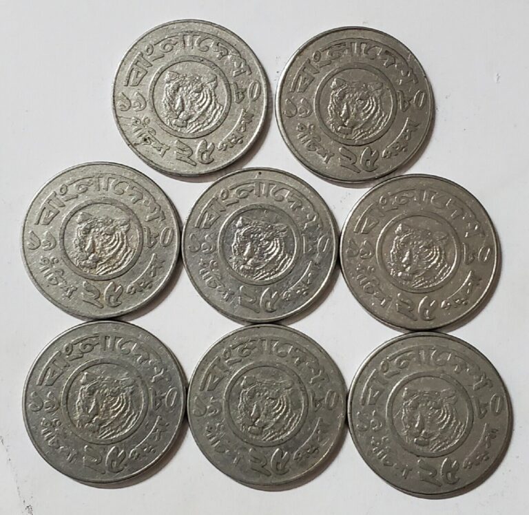 Read more about the article 1980 Bangladesh 25 Poisha Coin (1 random coin)