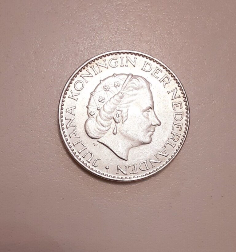 Read more about the article 1965 Netherlands 1 Gulden World Silver Coin ~Free Shipping!