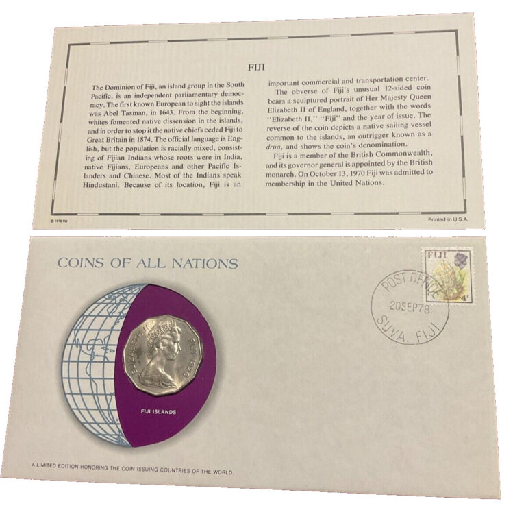 Read more about the article Coins of All Nations Fiji 1976 Uncirculated 50 Cents