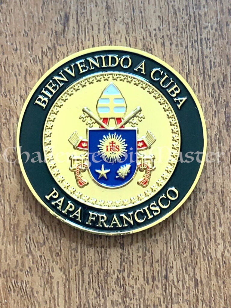 Read more about the article E91 National Revolutionary Police Force Pope Papal Visit Challenge Coin