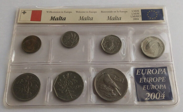 Read more about the article MALTA PRE EURO UNC 7 PIECE SPECIMEN COIN SET