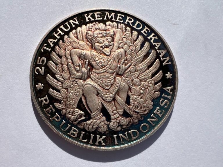 Read more about the article 750 Rupiah 25th Anniversary of Independece Silver Coin 1945-1970 “Garuda Bird”