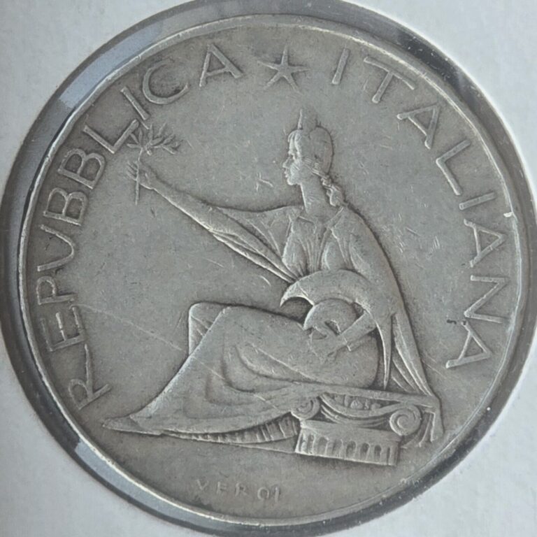 Read more about the article Italy 1961 R 500 Lire Silver Coin