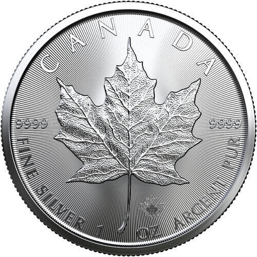 Read more about the article 2022 1 oz Canadian Silver Maple Leaf Coin (BU)