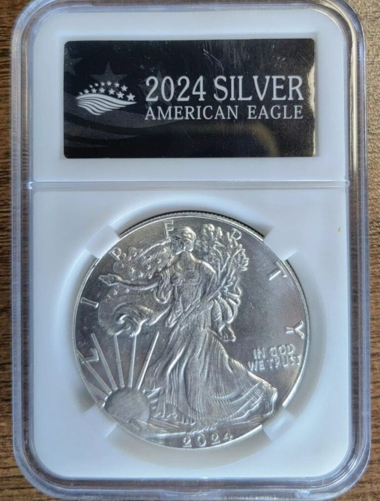 Read more about the article 2024 $1 American Silver Eagle 1 oz BU