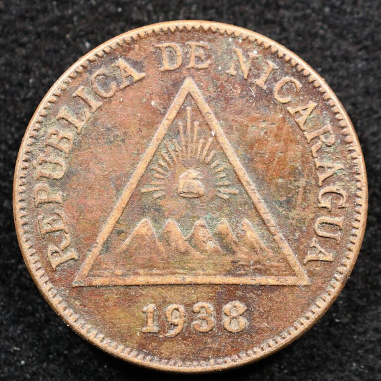 Read more about the article Nicaragua 1 Centavo 1938  Coin  Inv#G055