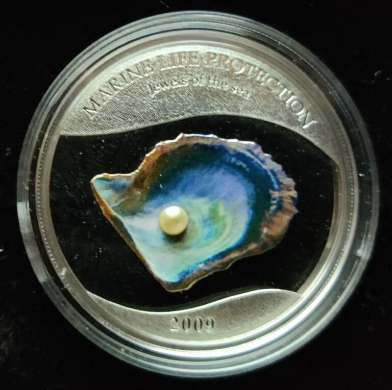 Read more about the article 2009 Palau Marine Life Protection Rainbow of the Sea 1 oz .999 Silver Proof Coin