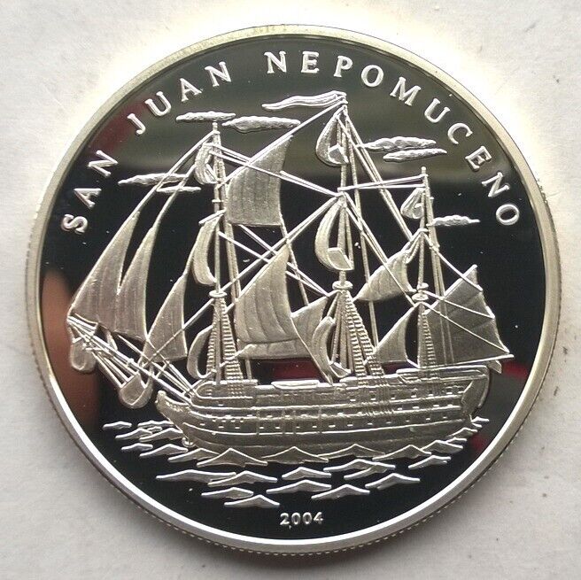 Read more about the article Benin 2004 San Juan Nepomuceno 1000 Francs Silver Coin Proof