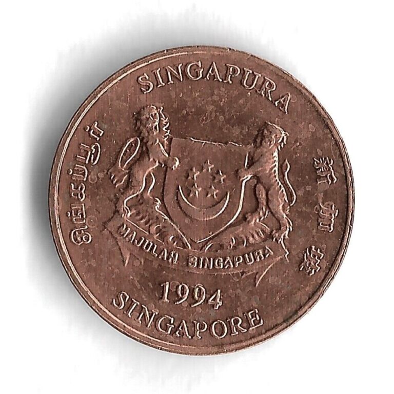 Read more about the article 1994 Singapore 1 Cent World Coin – KM# 98