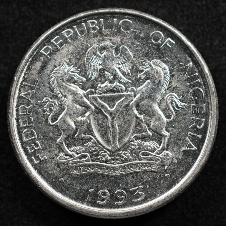 Read more about the article Nigeria 1 Naira 1993  Coin  Inv#F515