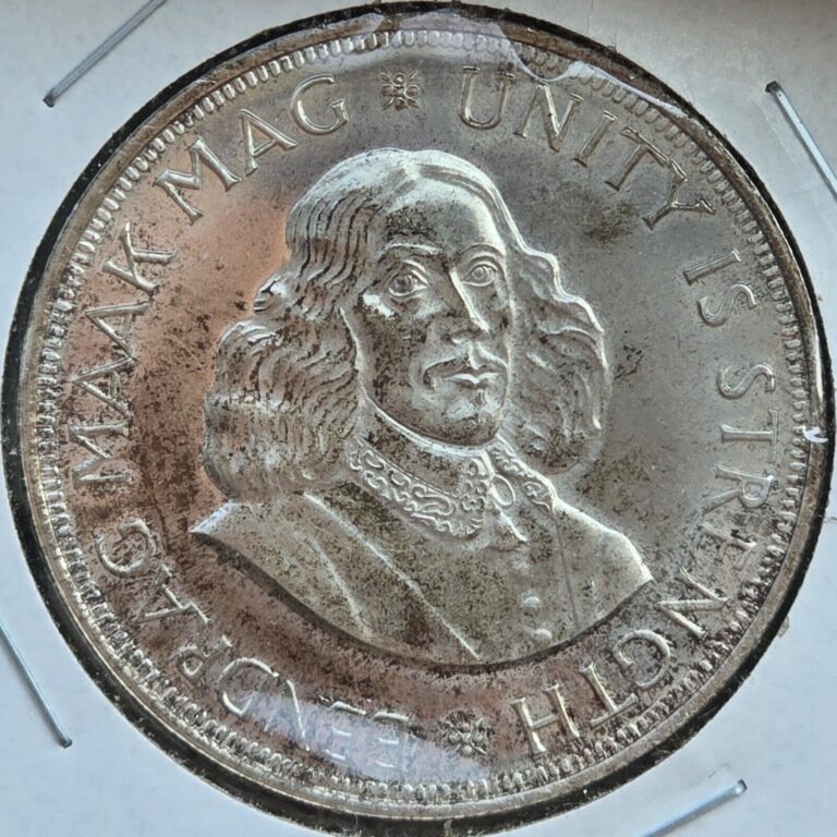 Read more about the article Silver South Africa 1963 50 Cents