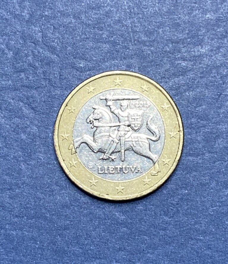 Read more about the article EUROPE 1 Euro 2015 Republic of Lithuania – Circulated Coin FREE SHIPPING!!!