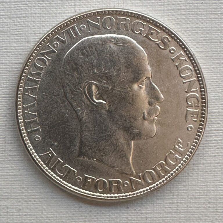 Read more about the article Norway 2 Kroner 1917 Silver Coin