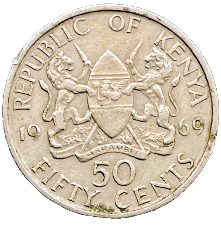 Read more about the article 1969 Kenya Coin 50 Cents African Coin KM# 13 EXACT SHOWN FREE SHIP Low Mintage #