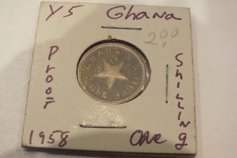 Read more about the article 1958 Ghana Proof  One Shilling