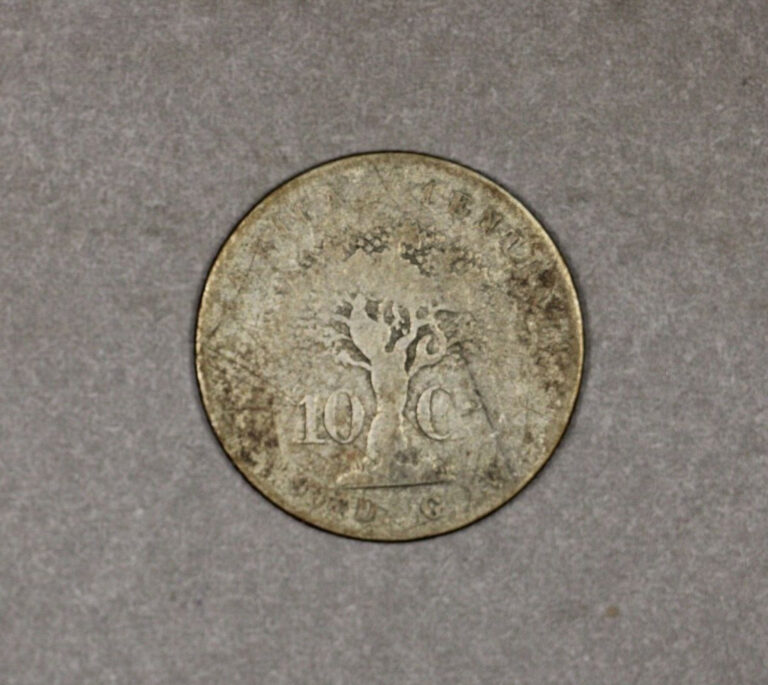 Read more about the article 1875 Costa Rica Silver 10 Centavos