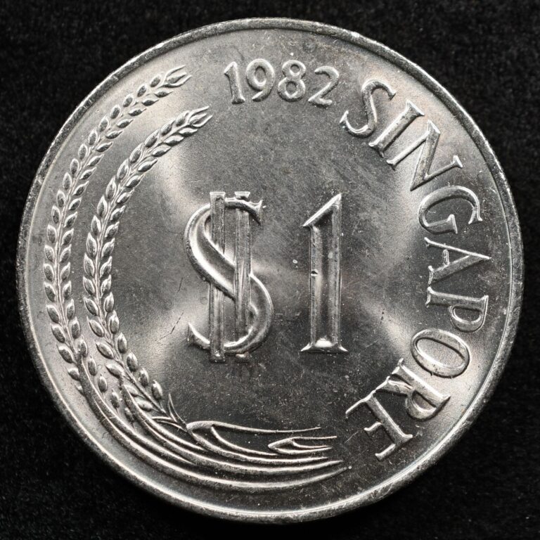 Read more about the article Singapore 1 Dollar 1982  Coin  Inv#E914