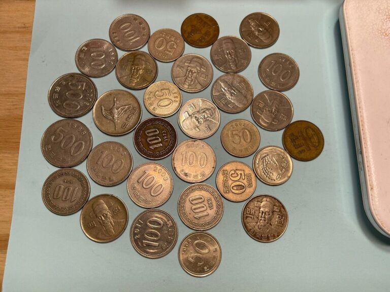 Read more about the article Assorted South Korea Coins Lot