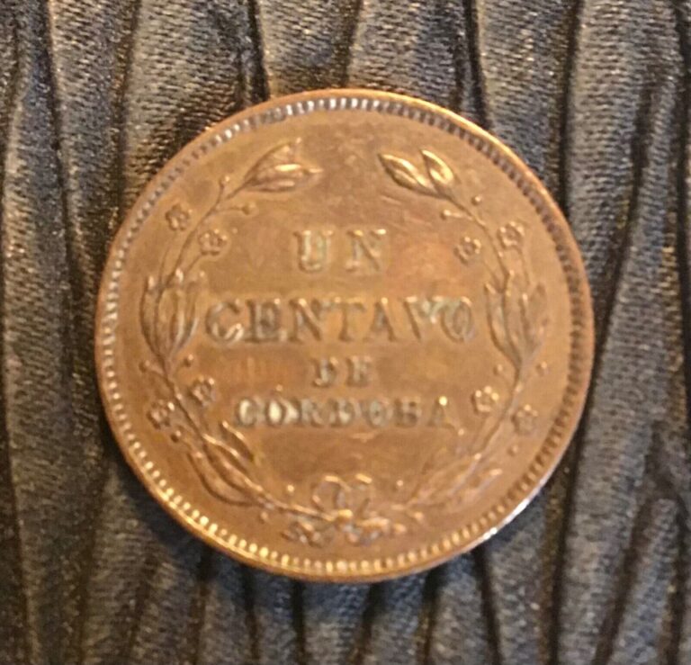 Read more about the article 1919 Nicaragua 1 One Centavos. Low Mintage World Coin. FREE Shipping!