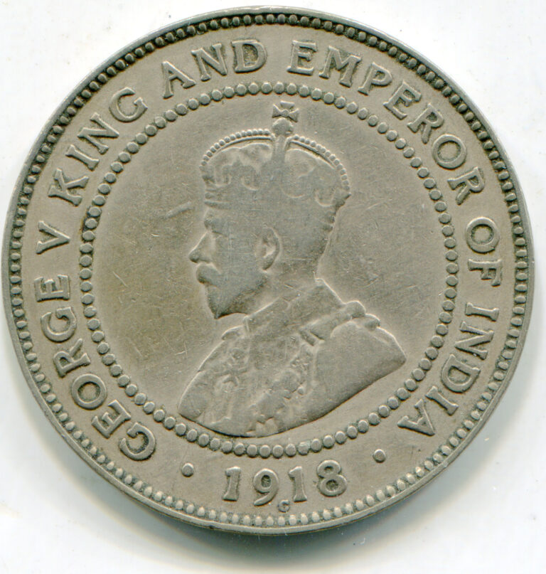 Read more about the article Jamaica Half Penny 1918-C   lotjun4556