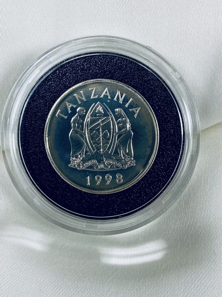 Read more about the article Tanzania 1998 Silver 250 Shillingi- In Capsule