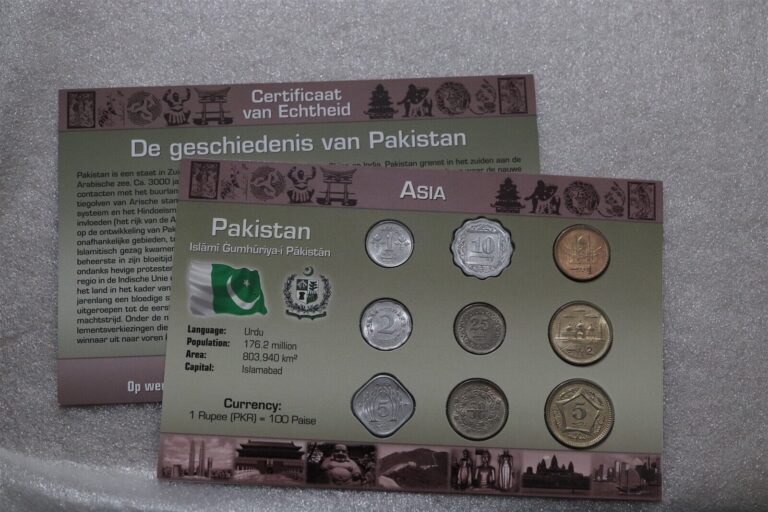 Read more about the article 🧭 🇵🇰 PAKISTAN SEALED COIN SET WITH COA B63 #118