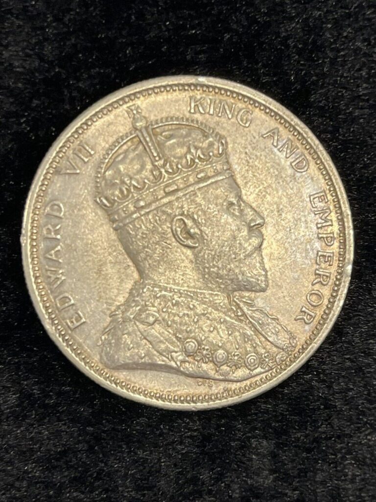 Read more about the article 1903 Straits Settlement British Malaysia Silver One Dollar Amazing Condition