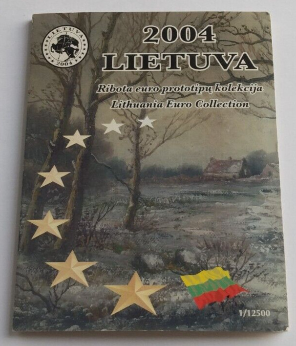 Read more about the article LITHUANIA 2004 EURO PROTOTYPE 8 PIECE SPECIMEN COIN PROOF SET IN FOLDER