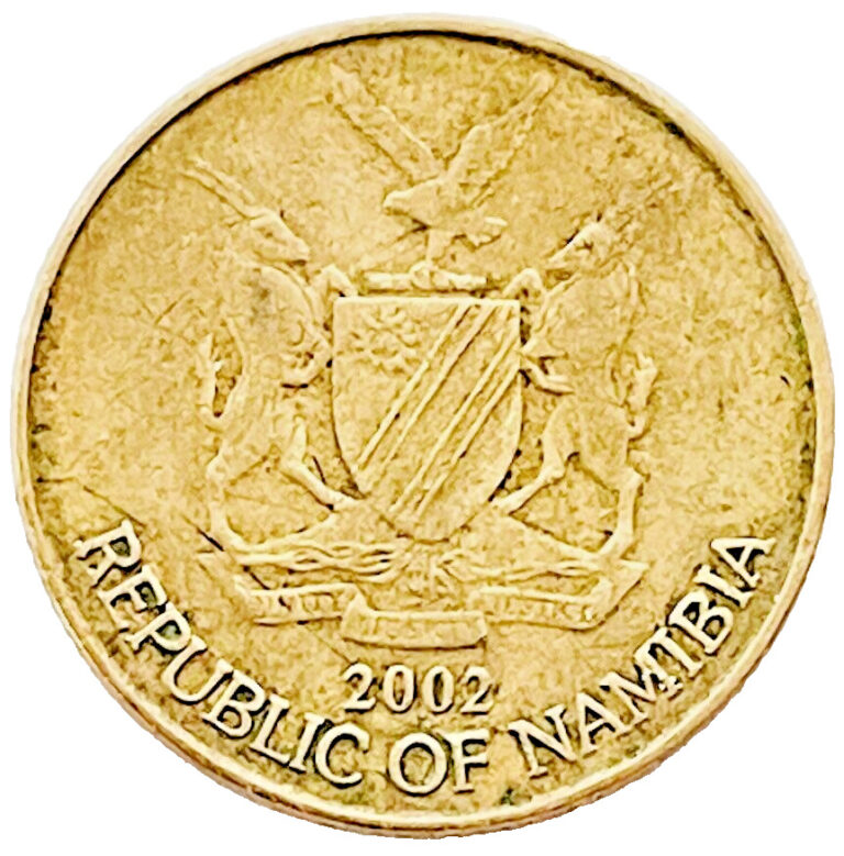 Read more about the article 2002 Namibia Coin $1 KM# 4 Africa Brass Coins EXACT COIN SHOWN FREE SHIP